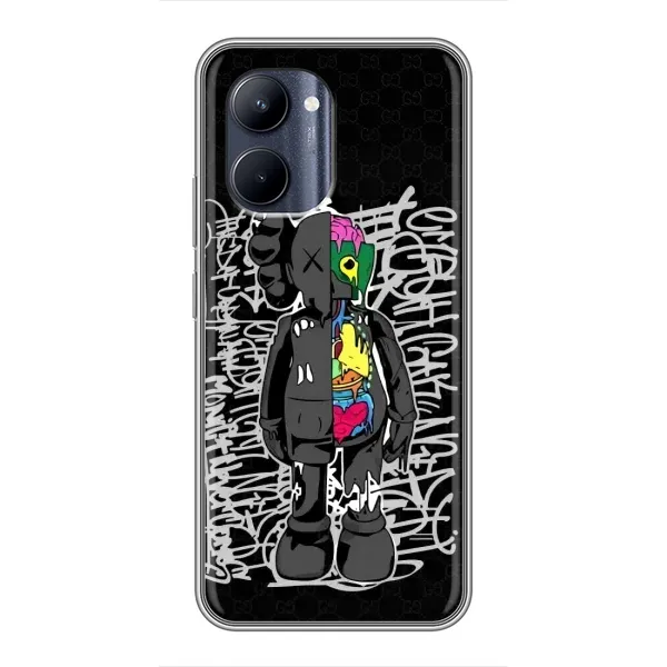 Чохол з принтом «Стиль Bearbrick» для Realme C33