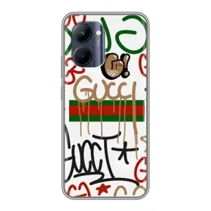 Брендновые Чехлы для Realme C33 - (PREMIUMPrint) (Стиль GUUCI)