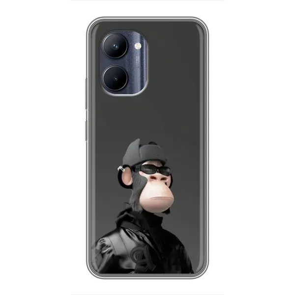 Чехол с принтом «стильная обезьяна NFT» для Realme C33