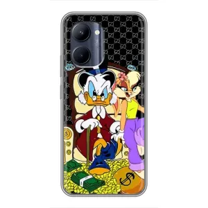 Чехли для Realme C33 - Скрудж МакДак Louis Vuitton (PREMIUMPrint) (Стильна Утка)