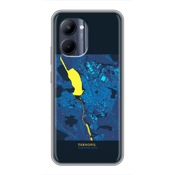 Чехол с принтом «Тернополь» для Realme C33