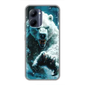 Чохол з принтом «Полярний ведмідь» для Realme C33