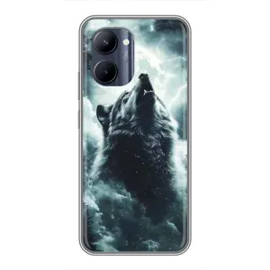 Чехол с картинкой «Хищники» для Realme C33