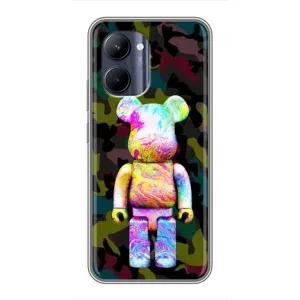Чехлы для Realme C33 - Bearbrick Louis Vuitton (PREMIUMPrint) (Яркий Bearbrick)