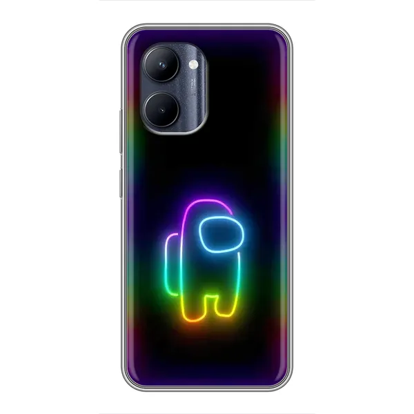 Чехол с принтом «Яркий скин» для Realme C33