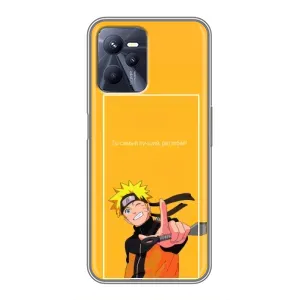 Анимешный чехол для Realme C35 (Аниме Наруто)