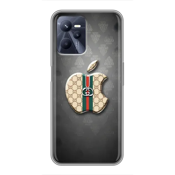 Чехол с принтом «Apple gucci» для Realme C35