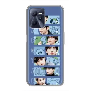 Чехлы BTS для Realme C35 (AlphaPrint) (Bangtan)