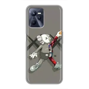 Чехлы для Realme C35 - Bearbrick Louis Vuitton (PREMIUMPrint) (Беарбрик Джордан)