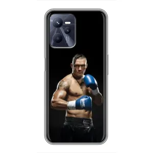 Чехол с картинкой Александр Усик для Realme C35 (Боксер Усик)