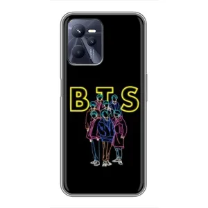 Чехлы BTS для Realme C35 (AlphaPrint) (BTS стайл)