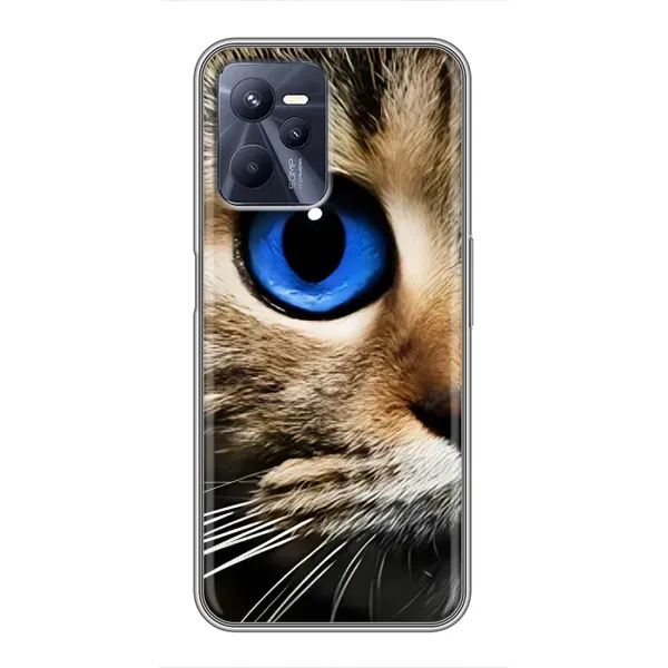 Чехол с принтом «Глаз кота» для Realme C35 Чехол с принтом «Глаз кота» для Realme C35