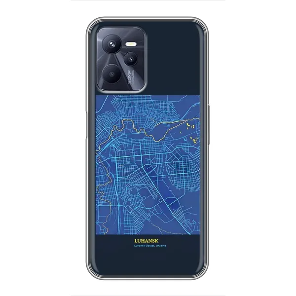 Чохол з принтом «Луганськ» для Realme C35