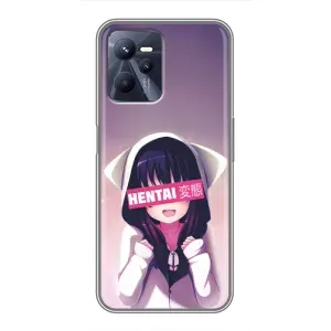 Чехлы Персонажи Аниме Наруто для Realme C35 (AlphaPrint) (Hentai chan)