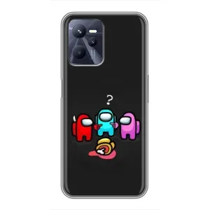 Чехол Амонг Ас для Realme C35 (AlphaPrint)