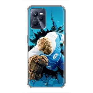 Чохол з принтом Фантастична четвірка для Realme C35 (Істота Фантастична Четвірка)