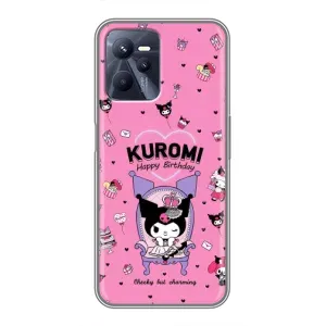 Чехлы с топовыми принтами для Реалми С35 (KUROMI)