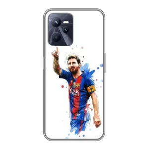 Чехлы Месси для Realme C35 (AlphaPrint) (Лео Месси)