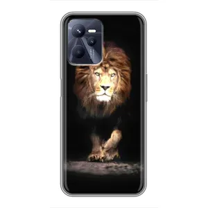 Чехол со Львом для Realme C35 (VPrint) (Лев)