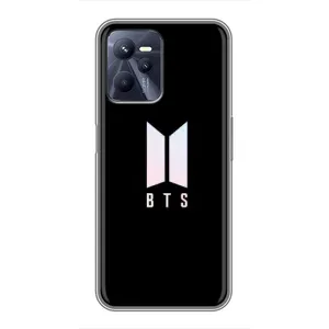 Чехлы BTS для Realme C35 (AlphaPrint) (Лого BTS)
