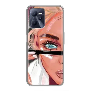 Чехол с печатью для Realme C35 - (Мода) (AlphaPrint)