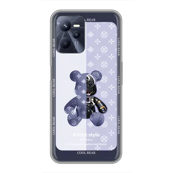 Чехол с принтом «Медвежонок LV» для Realme C35
