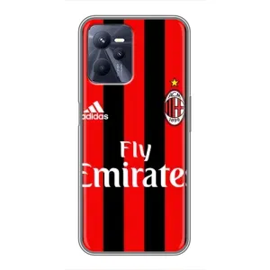 Чехлы для Realme C35 (VPrint) - Футбольные клубы (Milan)