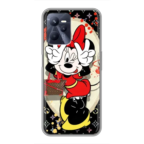 Чехол с принтом «Минни peace» для Realme C35