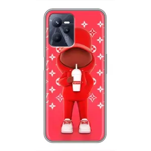 Крутые Чехлы Луи Виттон для Realme C35 (AlphaPrint) (Модный стиль)