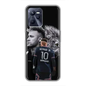 Чехол Неймар для Realme C35 (AlphaPrint) (Неймар Лев)