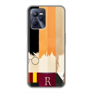 Чехлы с Гарри Поттером для Realme C35 (AlphaPrint) (обложка Гарри Поттера)