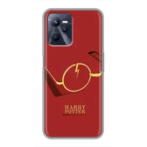 Чехлы с Гарри Поттером для Realme C35 (AlphaPrint) (очки Гарри)