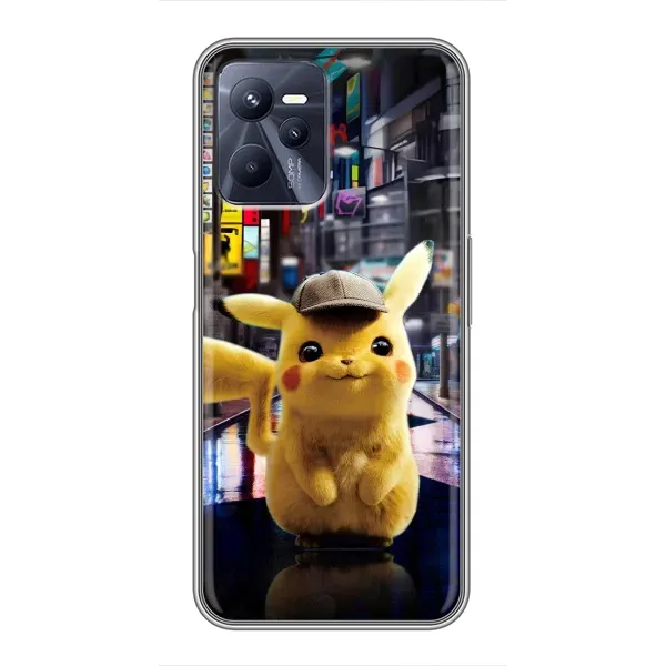 Чехол с принтом «Пикачу покемон» для Realme C35