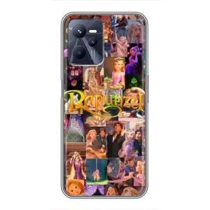 Чохол Рапунцель для Realme C35 (Колаж Рапунцель)
