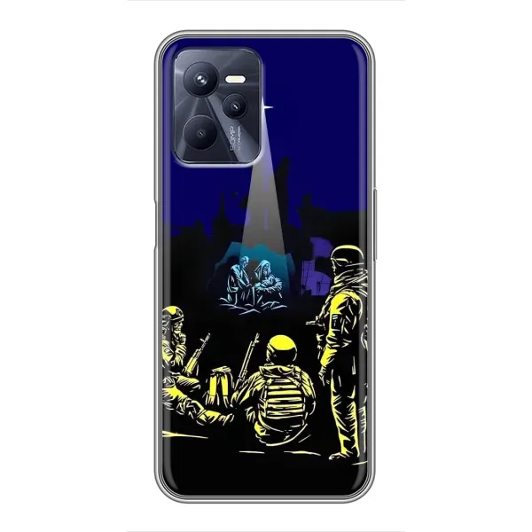 Чехол с принтом «Рождество в Украине» для Realme C35