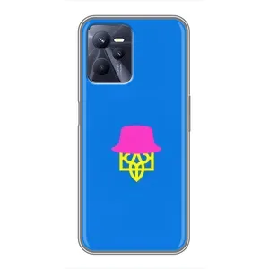 Чехлы для Realme C35 Укр. Символика (AlphaPrint) (Шапка на гербу)