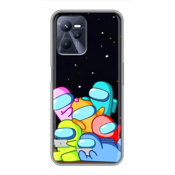 Чохол з принтом «Скіни в космосі» для Realme C35