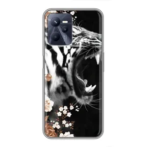 Чехлы с картинками животных Realme C35 (Стильный ТИГР)