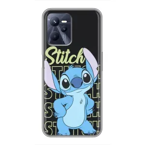 Чохол з принтом Стіч на Realme C35 (Stitch 626)