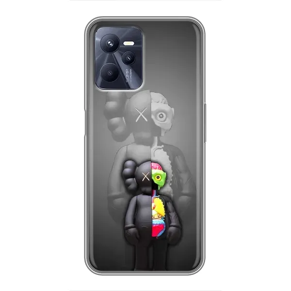 Чохол з принтом «Тіло Bearbrick» для Realme C35