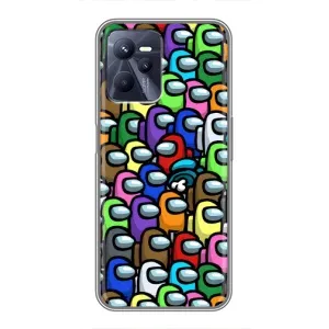 Чехол Амонг Ас для Realme C35 (AlphaPrint) (Убит)