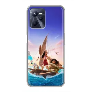 Чохол з мультфільмом Ваяна Realme C35 (Команда Ваяна Мауї)