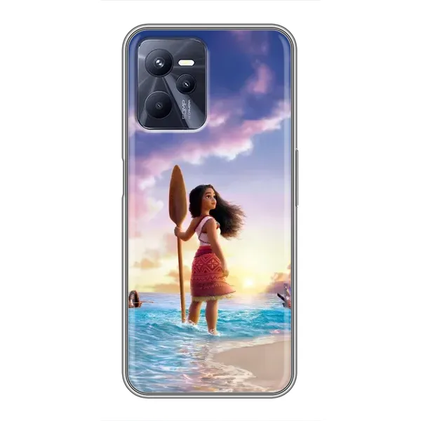 Чохол з принтом «Моана з веслом» для Realme C35