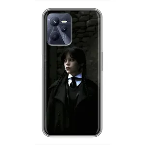 Чохол з дизайном Венздей 2 на Realme C35 (Темний стиль Венздей)