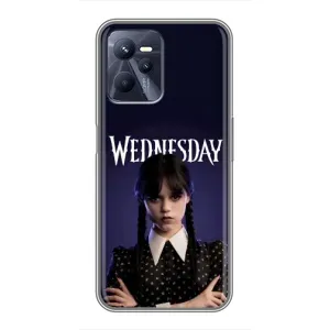 Силиконовый чехол с картинкой для Realme C35 (Wednesday)