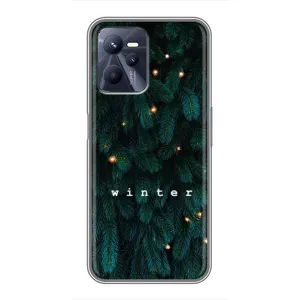 Новогодние, Праздничные Чехлы для Realme C35 - 2024 год (Winter)