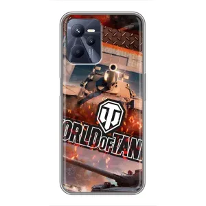 Чехлы с тематикой Киберспорт для Realme C35 (VPrint) (World of Tanks)