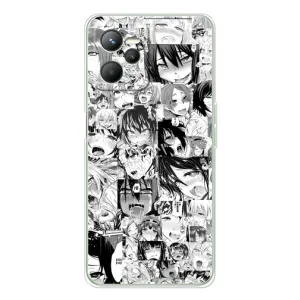 Чехлы Персонажи Аниме Наруто для Realme C36 (AlphaPrint) (Ahegao manga)