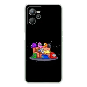 Чохли Амонг Ас для Realme C36 (AlphaPrint) (Амонг-ас)
