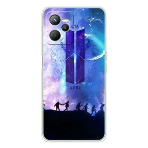 Чехлы BTS для Realme C36 (AlphaPrint) (Army BTS)